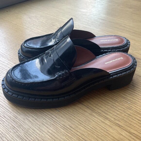 Leather Slip-On Loafers - Picture 2 of 5